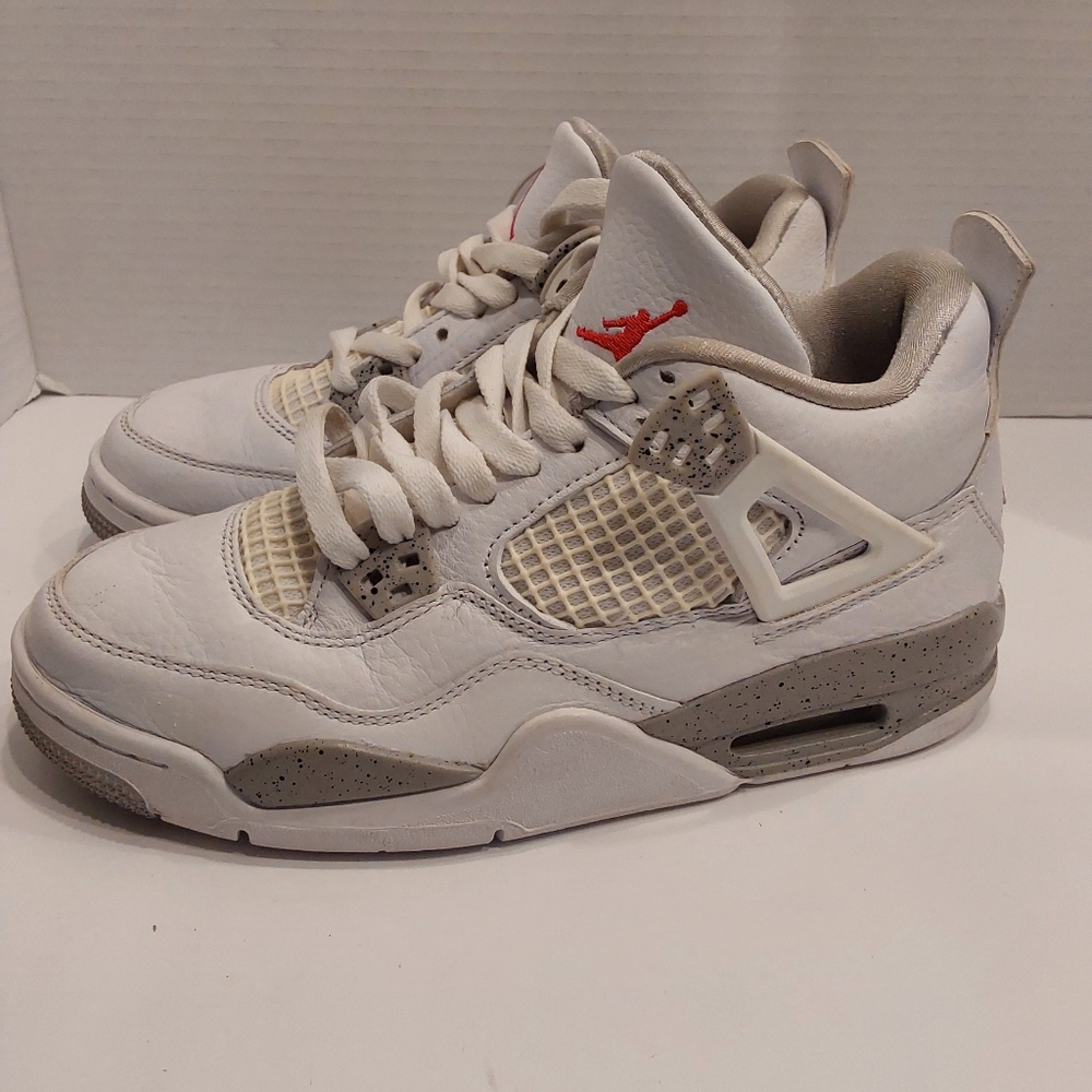 JORDAN 4 WHITE OREO 5Y/6.5W LIKE NEW PRE-OWNED